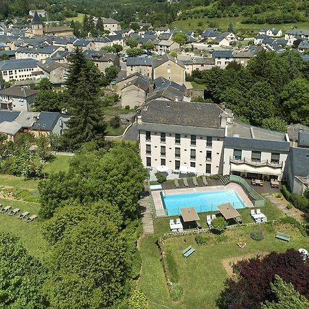 Logis Hotel Restaurant Le Mont Aigoual Meyrueis Exterior foto