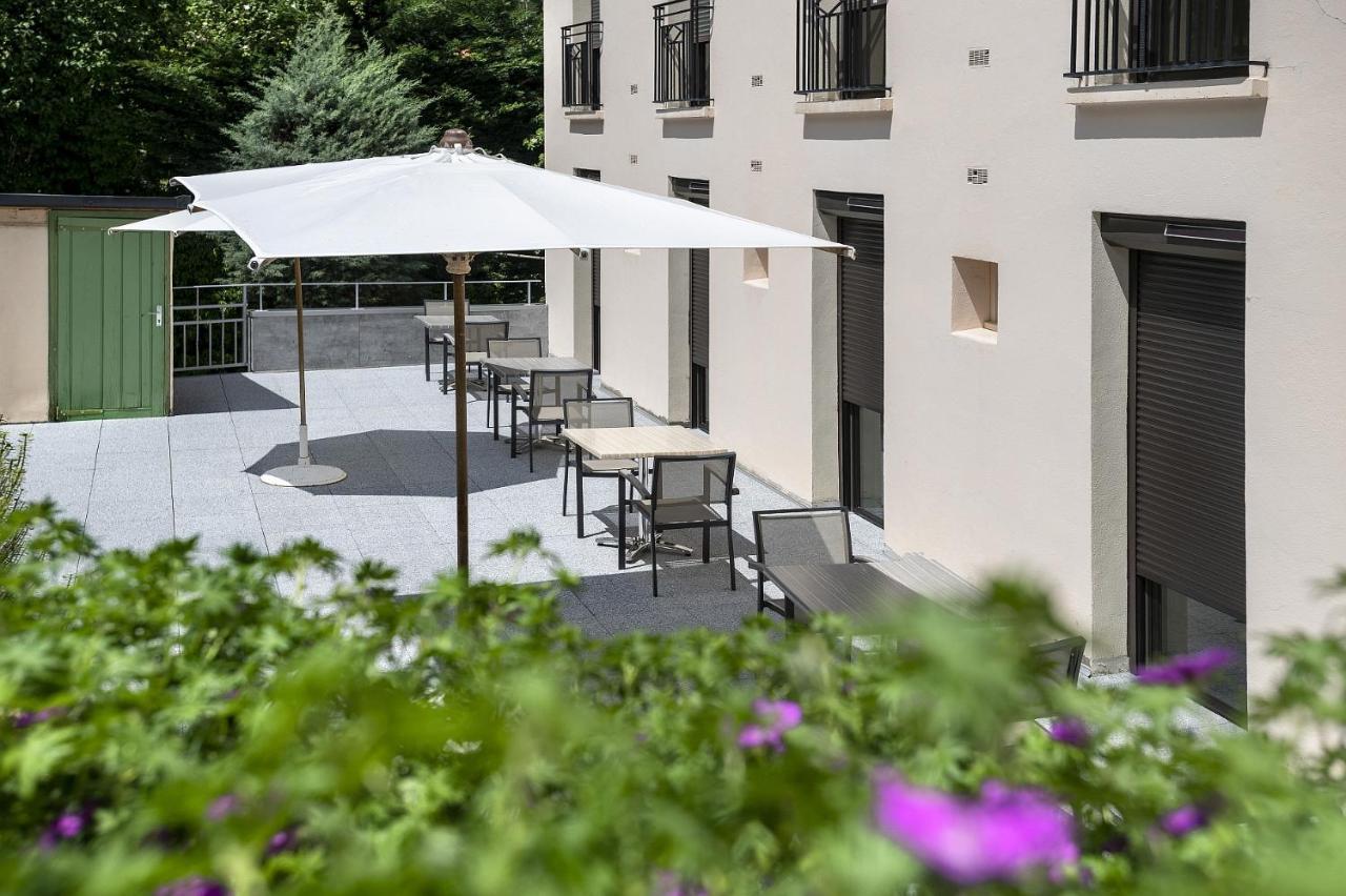 Logis Hotel Restaurant Le Mont Aigoual Meyrueis Exterior foto